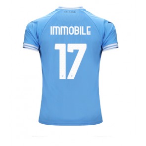 Lazio Ciro Immobile #17 Hemmatröja 2022-23 Korta ärmar
